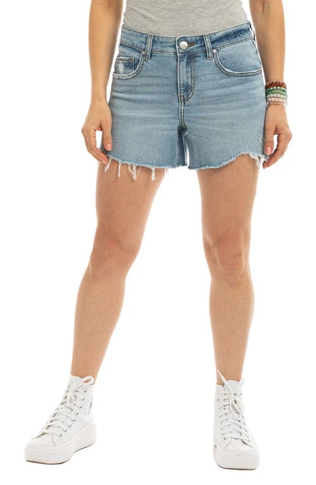 1822 Denim Mid Rise Cutoff Shorts Cairo at Nordstrom,