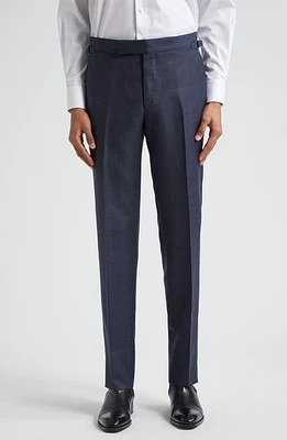 TOM FORD O'Connor Prince of Wales Virgin Wool Blend Suit Navy at Nordstrom, Us