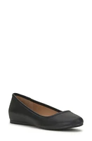 Jessica Simpson Mareike Ballet Flat Black Faux at Nordstrom,