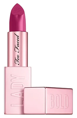 Too Faced Lady Bold Cream Lipstick in Main Character at Nordstrom