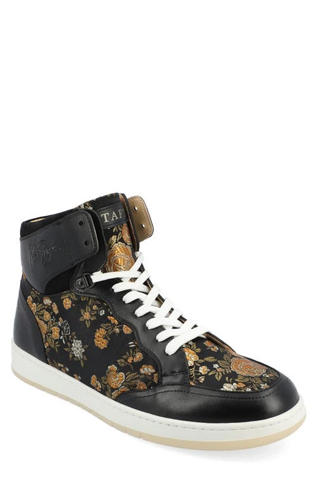 TAFT The Rapido Woven High Top Sneaker Eden Noir at Nordstrom,