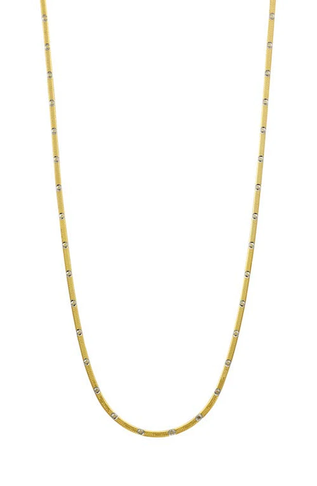 Bony Levy 14K Gold Chain Necklace in 14K White Yellow Gold at Nordstrom, Size 18