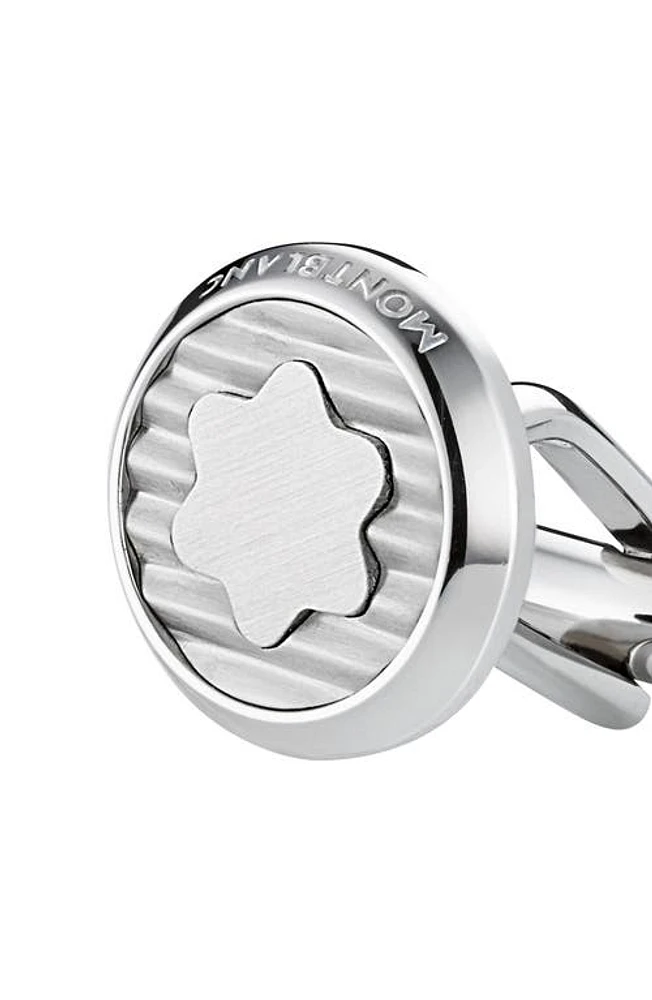 Montblanc Spirit Cuff Links in Steel at Nordstrom