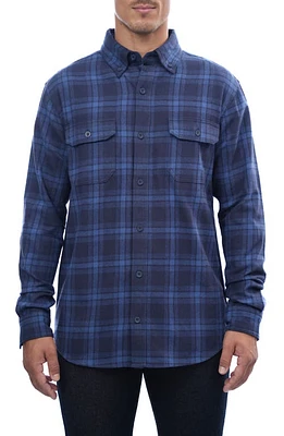 Rainforest Heavyweight Brushed Flannel Button-Up Shirt Plaid at Nordstrom,