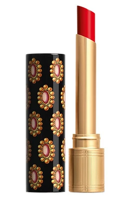 Gucci Rouge de Beauté Brillant Glow & Care Lipstick in 25 Goldie Red at Nordstrom