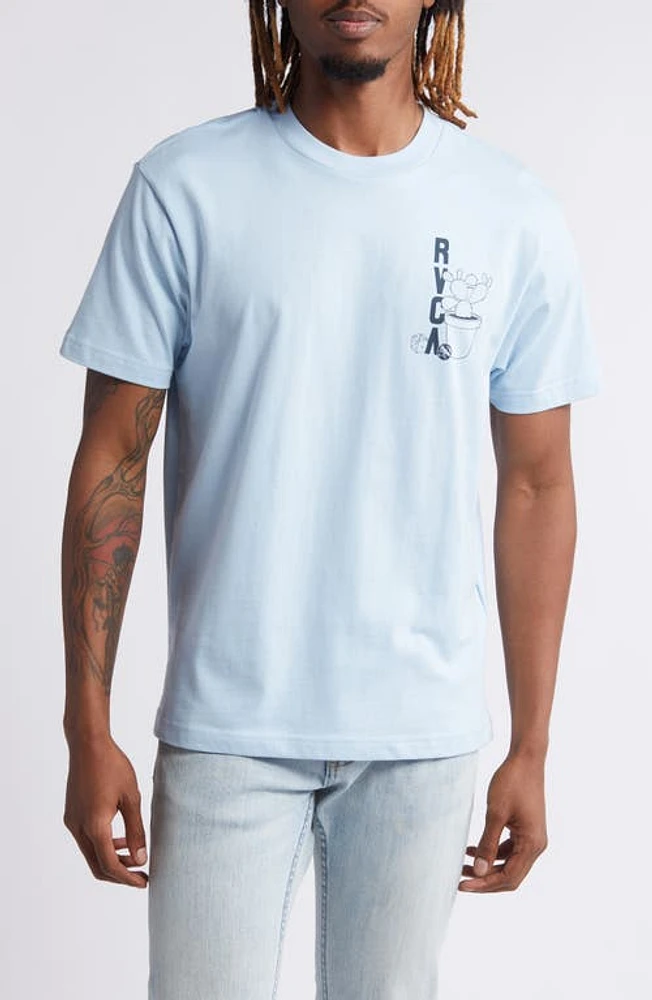 RVCA Curioso Cotton Graphic T-Shirt Angel Falls at Nordstrom,