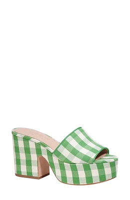 Kate Spade New York ibiza platform sandal Summit Green/Cream at Nordstrom,