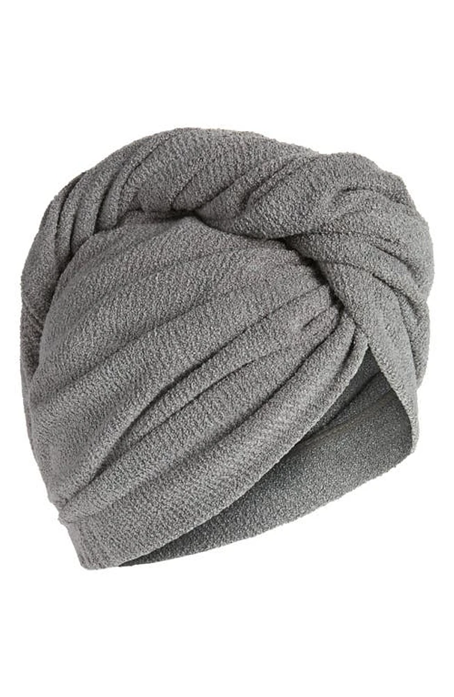 AQUIS Flip Hair Wrap Towel in Steel at Nordstrom