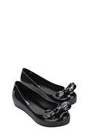 Melissa Kids' Ultragirl Bow Flat Black at Nordstrom, M