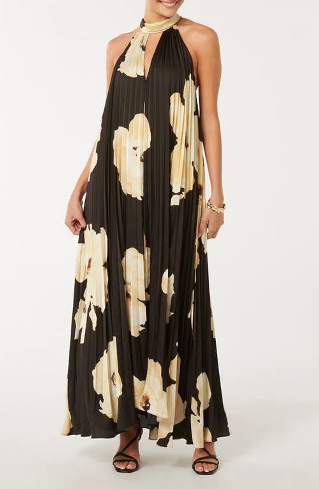 Ever New Saylor Floral Pleated Maxi Dress Amery at Nordstrom,