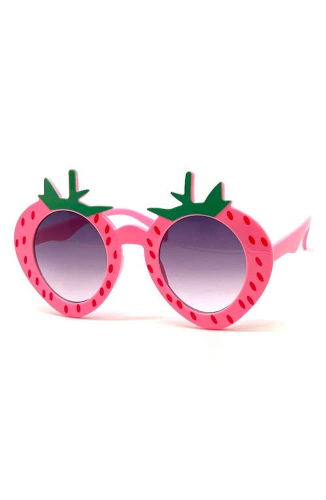 FantasEyes Kids' Gradient Strawberry Sunglasses in Pink at Nordstrom