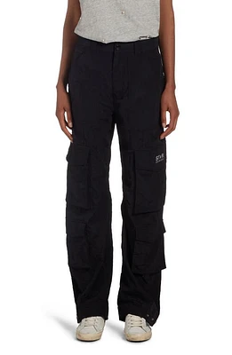 Golden Goose Star Nylon Cargo Pants Black at Nordstrom