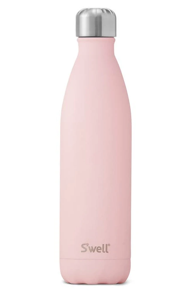 S'Well 25-Ounce Insulated Stainless Steel Water Bottle in Pink Topaz at Nordstrom