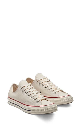 Converse Chuck Taylor All Star 70 Low Top Sneaker Parchment/Garnet/Egret at Nordstrom, Women's