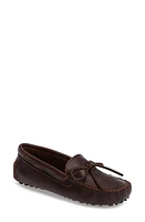 Minnetonka Driving Shoe Dark Brown Lariat at Nordstrom,