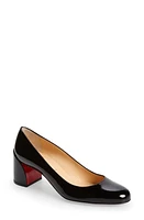 Christian Louboutin Miss Sab Patent Pump Black at Nordstrom,