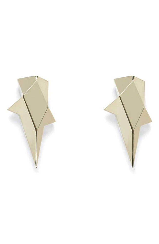 Area Star Earrings in Gold at Nordstrom