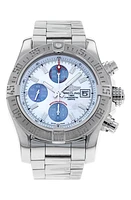 Watchfinder & Co. Breitling Preowned 2017 Avenger II A13381 Automatic Chronograph Bracelet Watch, 43mm in Silver at Nordstrom