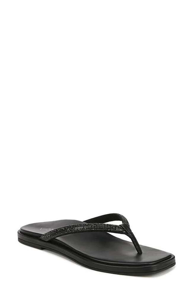 Vionic Vista Shine Flip Flop Black at Nordstrom,