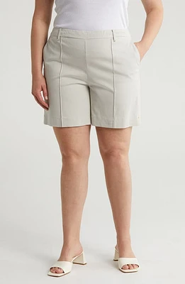 Lyssé Amanda Stretch Twill Shorts Washed Chino at Nordstrom,