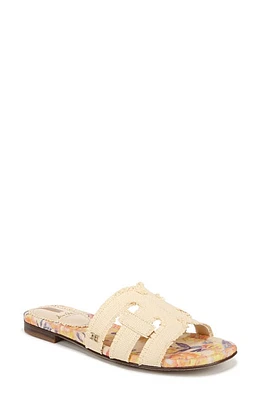 Sam Edelman Bay Fray Slide Sandal Wheat at Nordstrom,