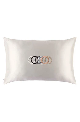 slip Pure Silk Pillowcase & Skinny Scrunchie Set (Nordstrom Exclusive) $128 Value in White at Nordstrom