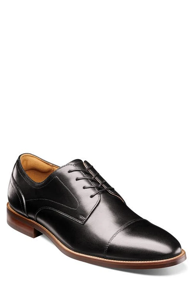 Florsheim Marando Cap Toe Derby Black at Nordstrom,