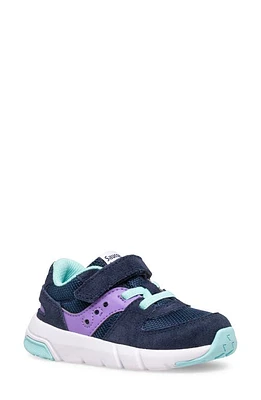 Saucony Jazz Lite 2.0 Sneaker Navy/Purple/Turq at Nordstrom, M