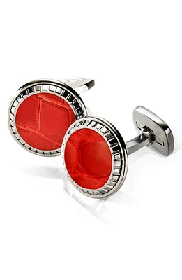 M-Clip Alligator Cuff Links in Red at Nordstrom