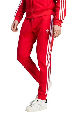 adidas Lifestyle Superstar Joggers in Better Scarlet/White at Nordstrom, Size X-Large