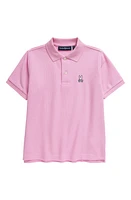 Psycho Bunny Kids' Classic Piqué Polo Lavender at