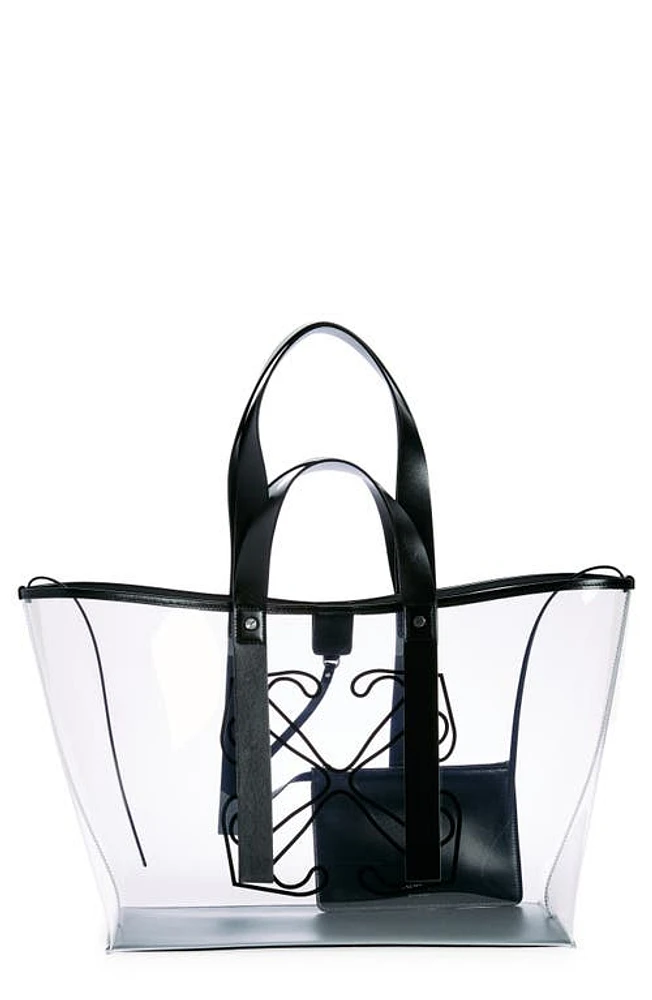 Off-White Medium Day Off PVC Tote in Transparent at Nordstrom