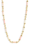 Kendra Scott Gigi Necklace in Gold Pink Mix at Nordstrom