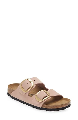 Birkenstock Arizona Big Buckle Slide Sandal Soft Pink at Nordstrom,