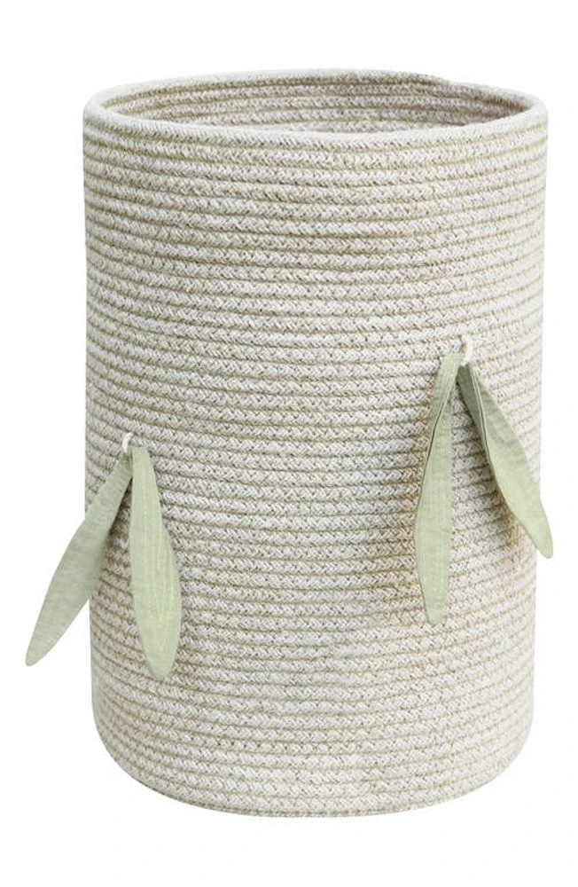 Lorena Canals Bamboo Leaf Basket in Natural at Nordstrom