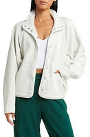 Outdoor Voices RecFleece Snap Jacket in Oyster at Nordstrom, Size X-Large