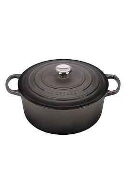 Le Creuset Signature 7 1/4-Quart Round Enamel Cast Iron Dutch Oven in Oyster at Nordstrom