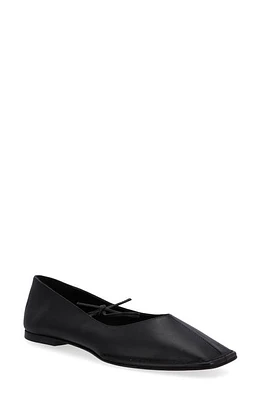 ALOHAS Sway Square Toe Ballet Flat Black at Nordstrom,