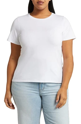 Nordstrom Crewneck T-Shirt White at Nordstrom,