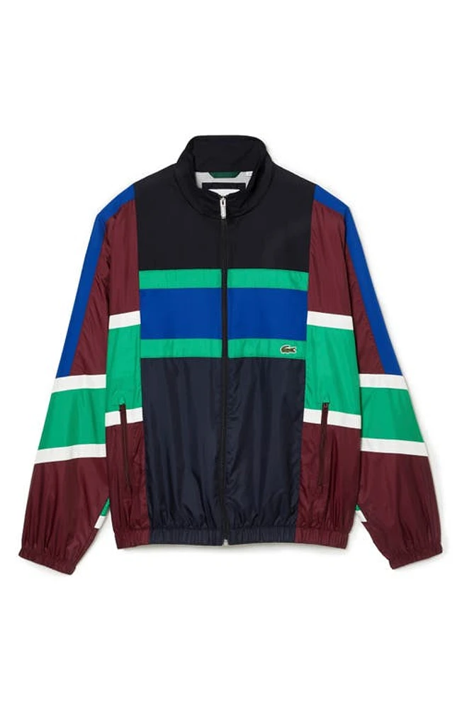 Lacoste Colorblock Windbreaker at Nordstrom,