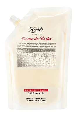 Kiehl's Since 1851 Creme de Corps Body Moisturizer in Refill at Nordstrom, Size 33.8 Oz