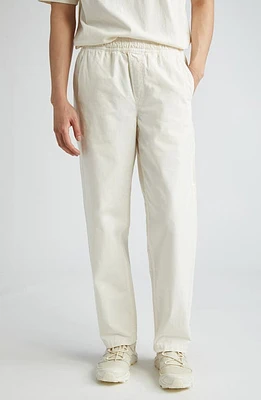 PALMES Lucien Cotton Ripstop Pants White at Nordstrom,