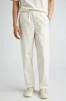 PALMES Lucien Cotton Ripstop Pants White at Nordstrom,