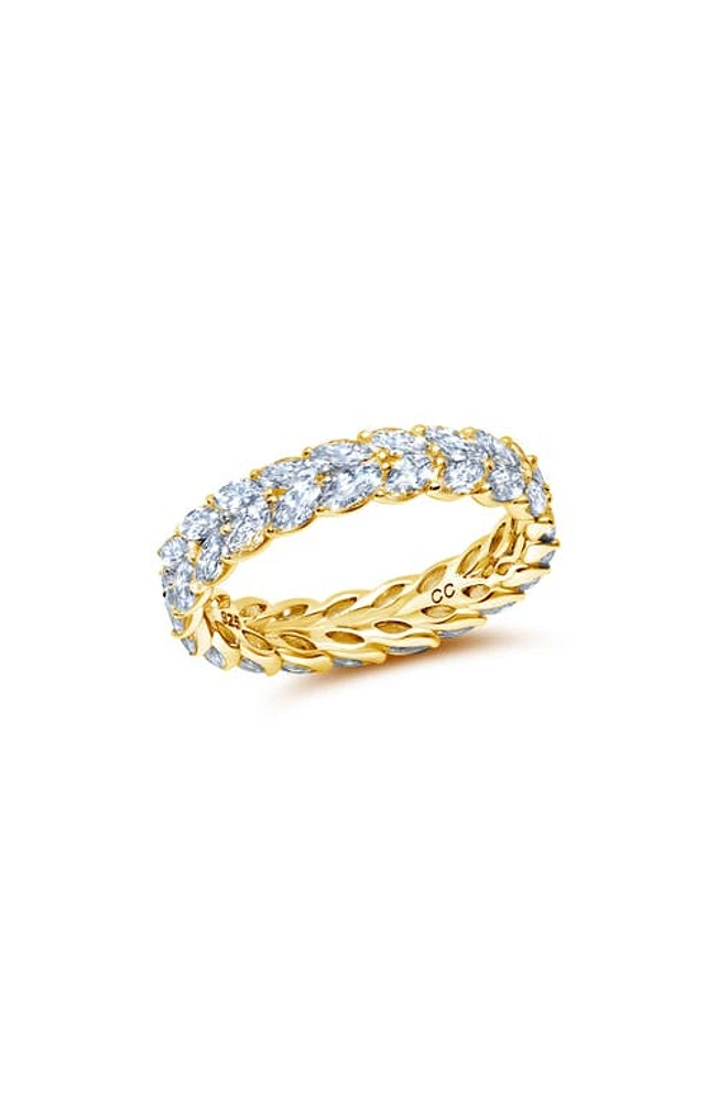 Crislu Marquis Cubic Zirconia Eternity Ring at Nordstrom