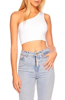 Susana Monaco One-Shoulder Crop Top at Nordstrom,