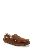 OluKai Nohea Nubuck Slipper Leather at Nordstrom,