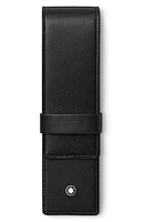 Montblanc Meisterstück Two-Pen Sleeve in Black at Nordstrom