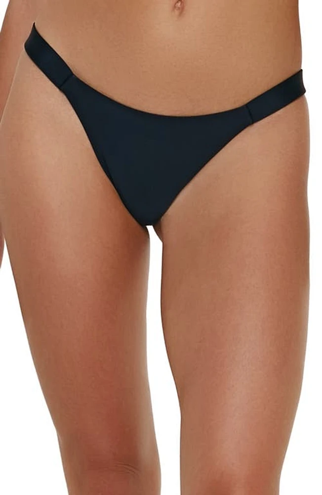 ViX Swimwear Fany Detail Bikini Bottoms Black at Nordstrom,