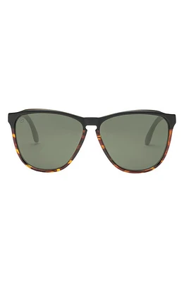 Electric Encelia 62mm Polarized Oversize Sunglasses in Darkside Tort/Grey Polar at Nordstrom