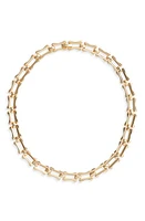 Nordstrom Hook Chain Collar Necklace in Gold at Nordstrom